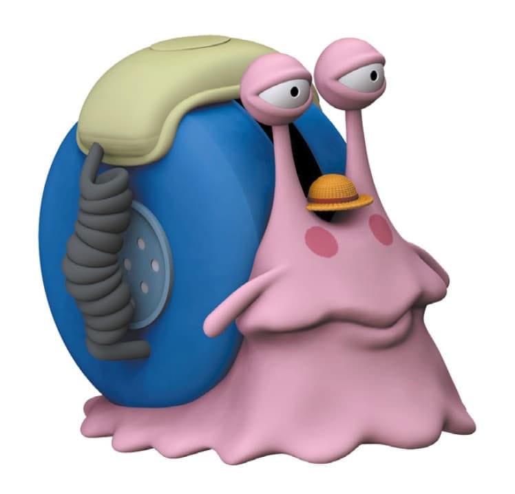 One Piece Coin Bank Transponder Snail frÃ¥n Plastoy