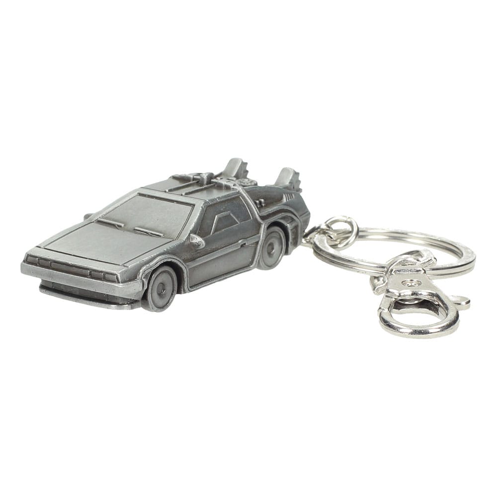 Back to the Future Metal Keychain DeLorean frÃ¥n SD Toys