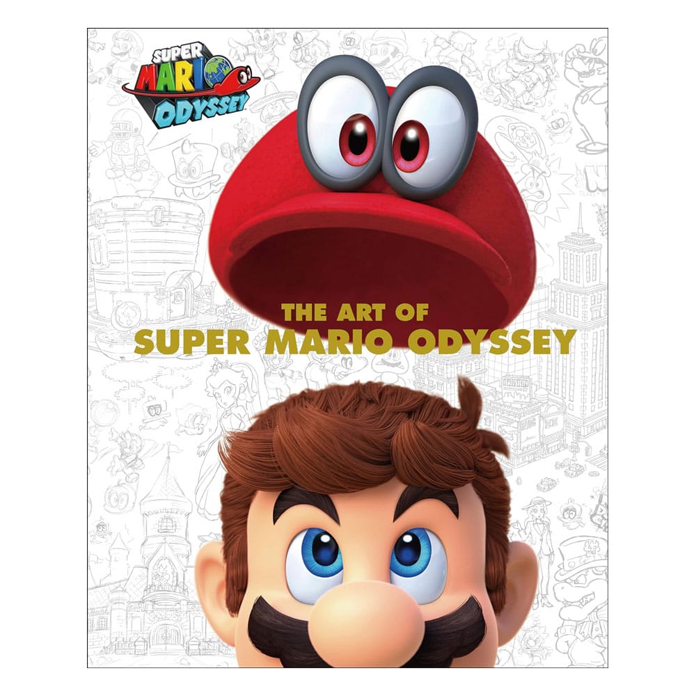 Super Mario Odyssey Art Book frÃ¥n 1010 China