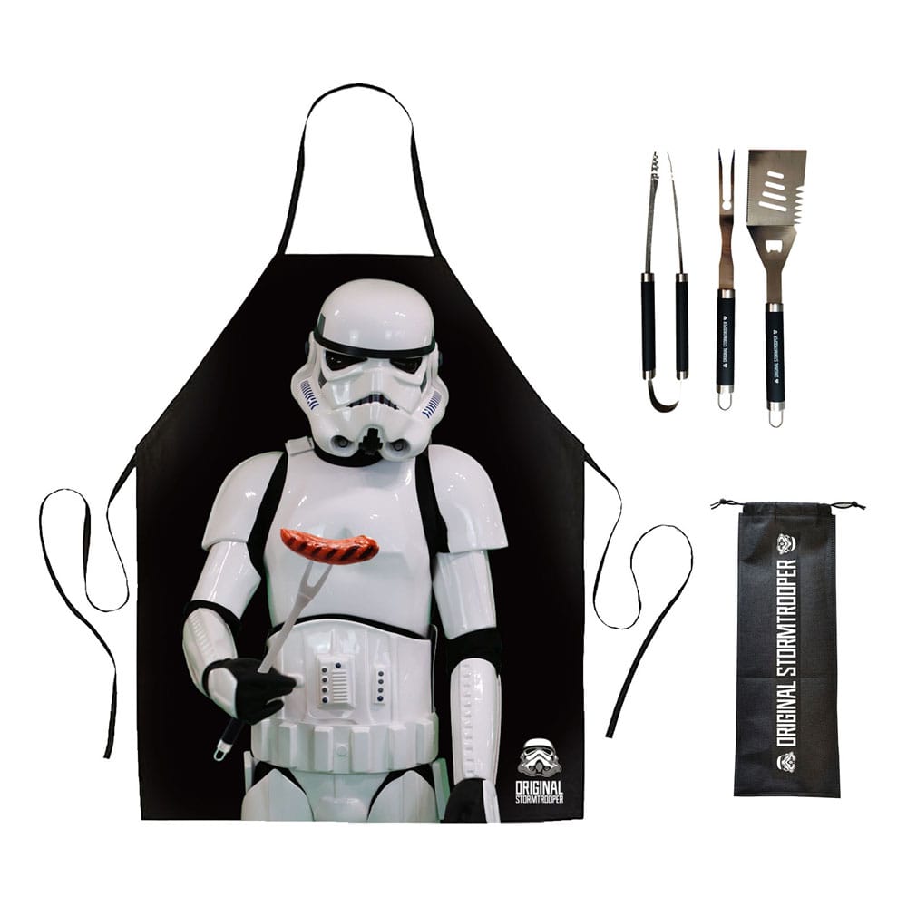 Original Stormtrooper Barbecue Set frÃ¥n Thumbs Up