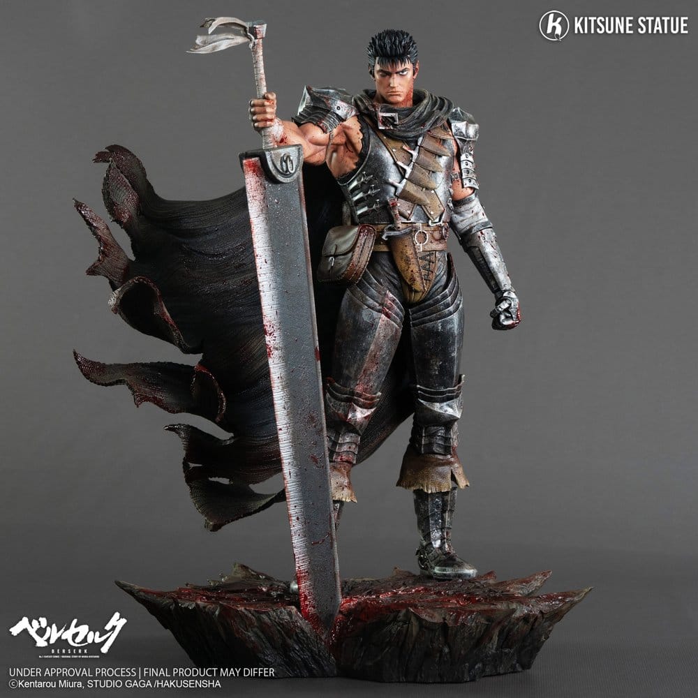 Berserk Statue 1/6 Guts frÃ¥n Kitsune Statue