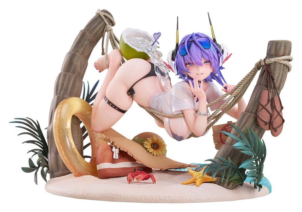 Original Character PVC Figure 1/6 Bright Summer Barbera·Red illustration by DaiblosCore frÃ¥n AniMester