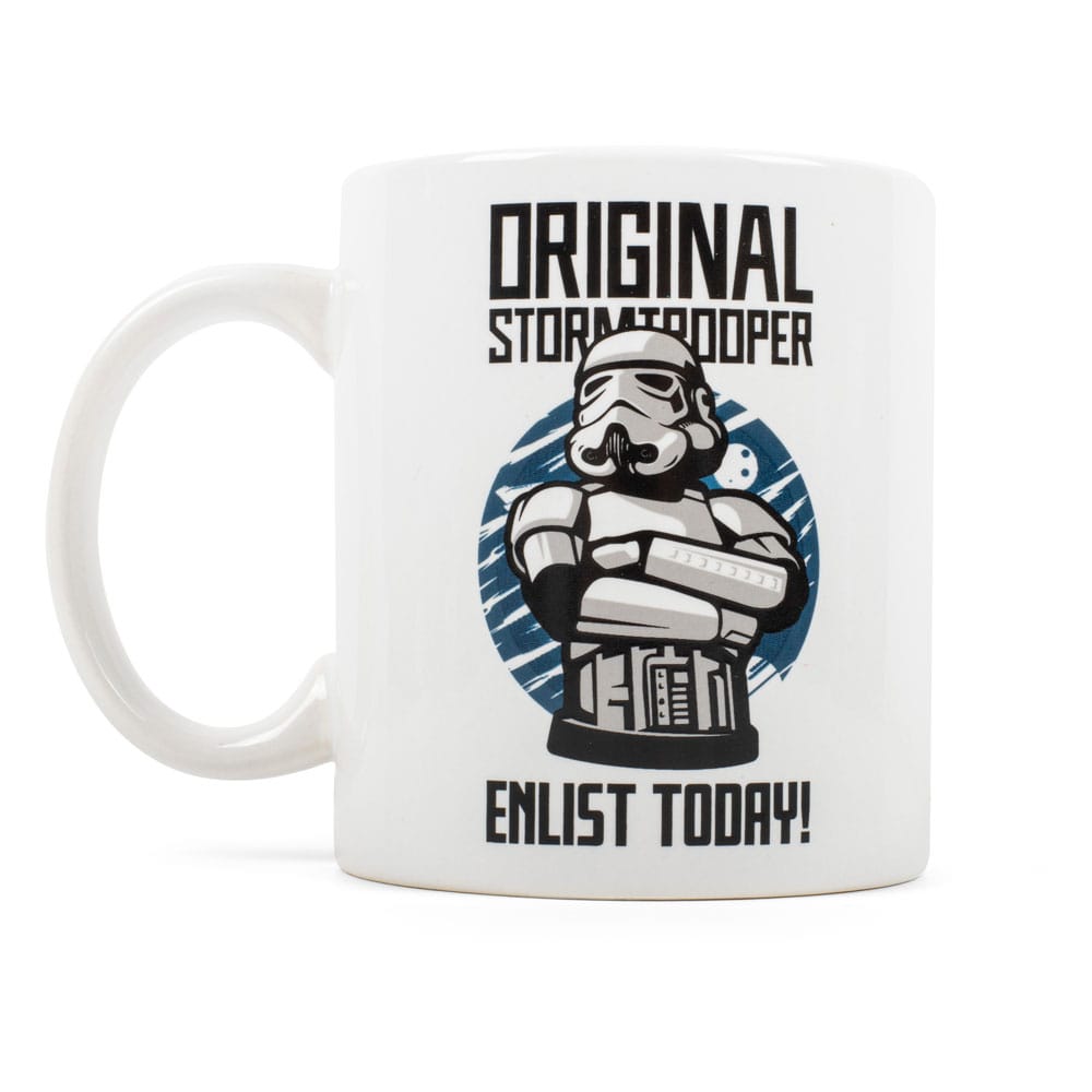 Original Stormtrooper Mug Enlist Today White frÃ¥n Thumbs Up