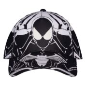 Spider-Man Baseball Cap Black & White All-over-Print frÃ¥n Difuzed