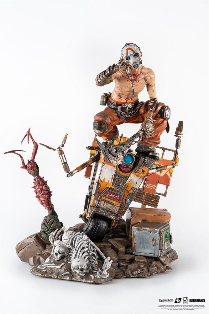 Borderlands 3 Statue 1/6 Psycho & Claptrap Diorama