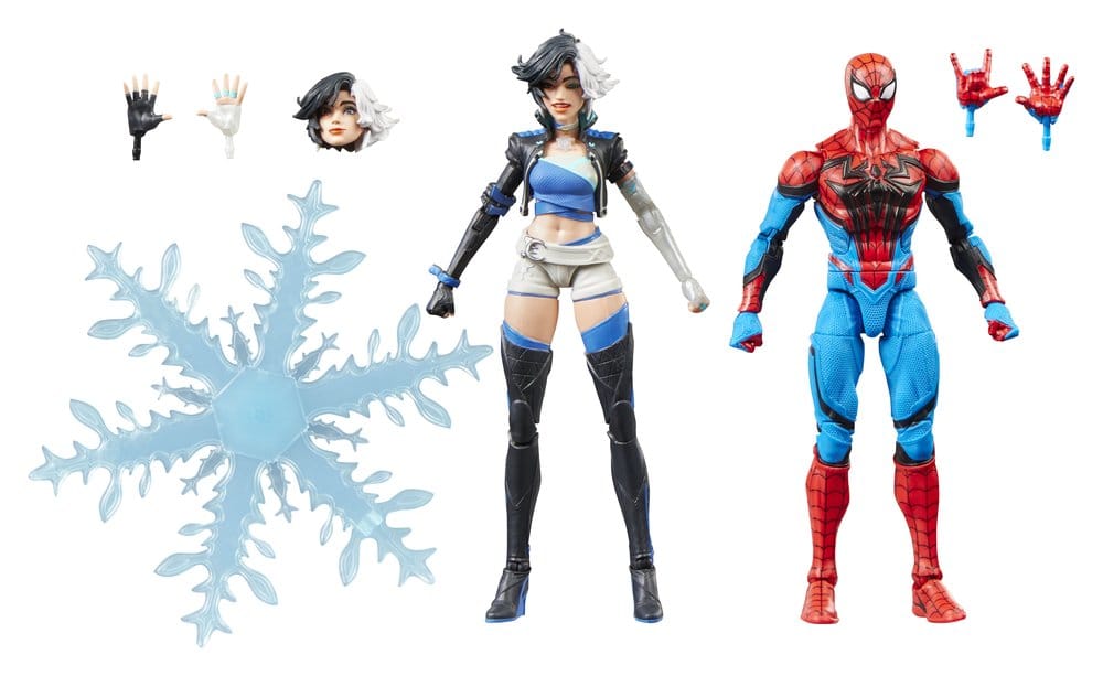 Marvel Rivals Marvel Legends Action Figure 2-Pack Spider-Man & Luna Snow
