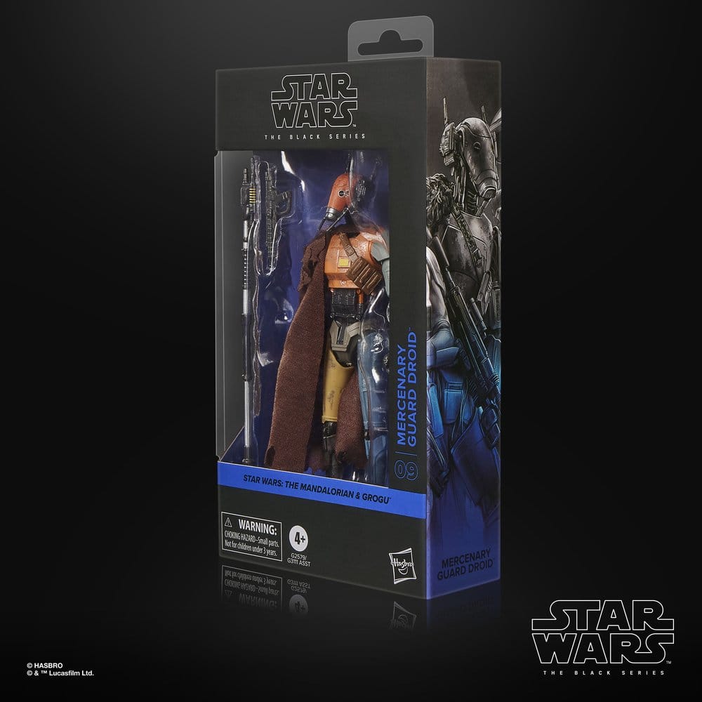 Star Wars: The Mandalorian & Grogu Black Series Action Figure Mercenary Guard Droid