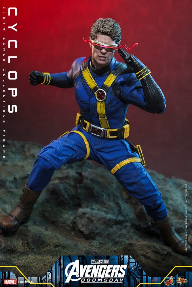 Action figures: 30 cm Avengers: Doomsday Movie Masterpiece Action Figure 1/6 Cyclops från Hot Toys
