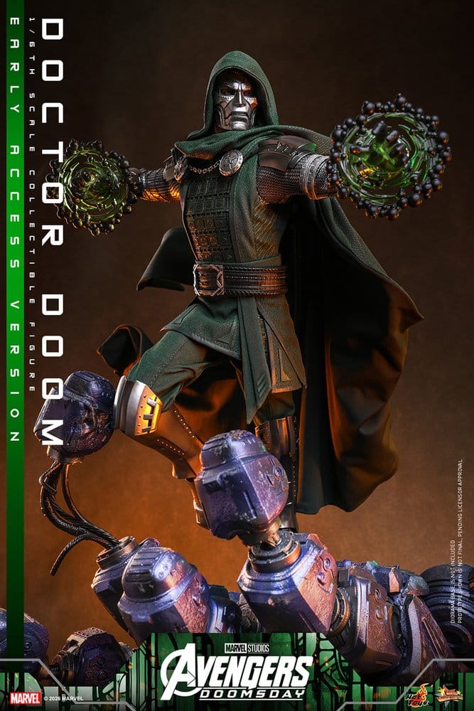 Action figures: 30 cm Avengers: Doomsday Movie Masterpiece Action Figure 1/6 Doctor Doom från Hot Toys