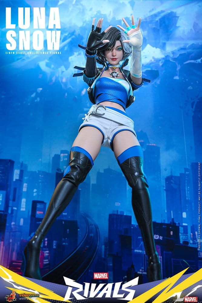 Action figures: 30 cm Marvel Rivals Videogame Masterpiece Action Figure 1/6 Luna Snow från Hot Toys