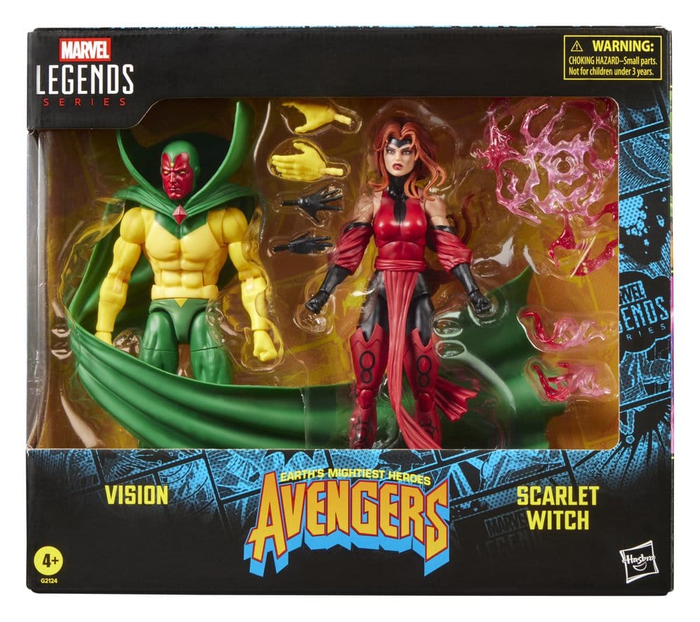 Action figures Avengers Marvel Legends Action Figure 2-Pack Vision & Scarlet Witch från Hasbro