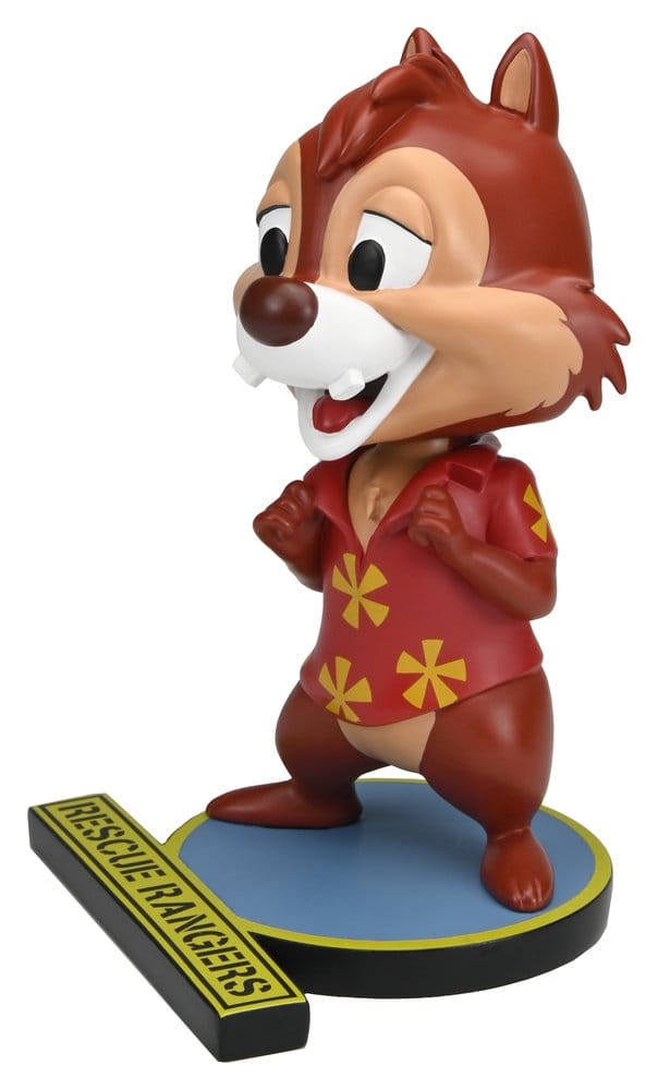 Action figures Chip ´n Dale Rescue Rangers Head Knocker Dale frÃ¥n NECA