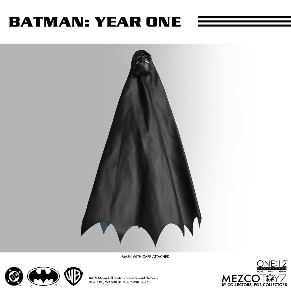 Action figures DC Comics Action Figure 1/12 Batman: Year One från Mezco Toys