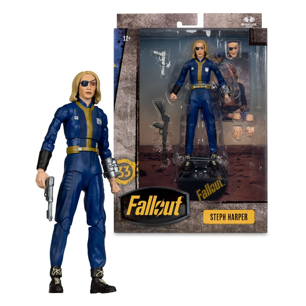 Action figures Fallout Action Figure Steph Harper från McFarlane Toys