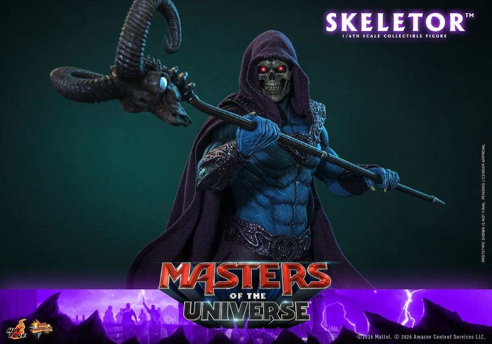 Action figures Masters of the Universe Movie Masterpiece Action Figure 1/6 Skeletor från Hot Toys