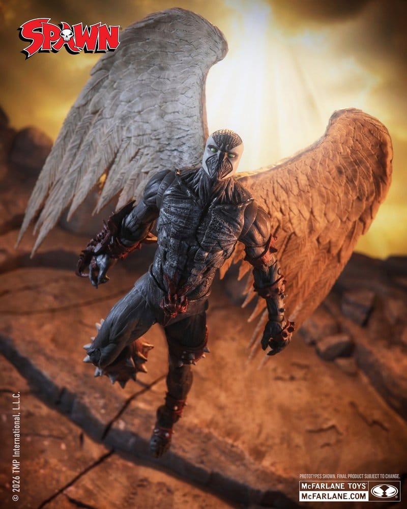 Action figures Spawn Toy Action Figure Wings of Redemption Spawn från McFarlane Toys