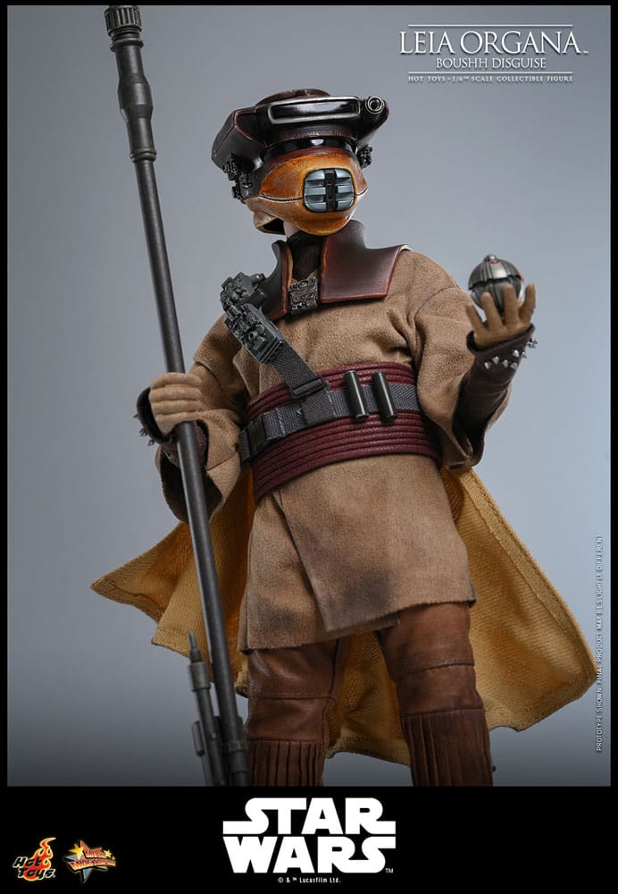 Action figures Star Wars Episode VI Movie Masterpiece Action Figure 1/6 Leia Organa (Boushh Disguise) från Hot Toys