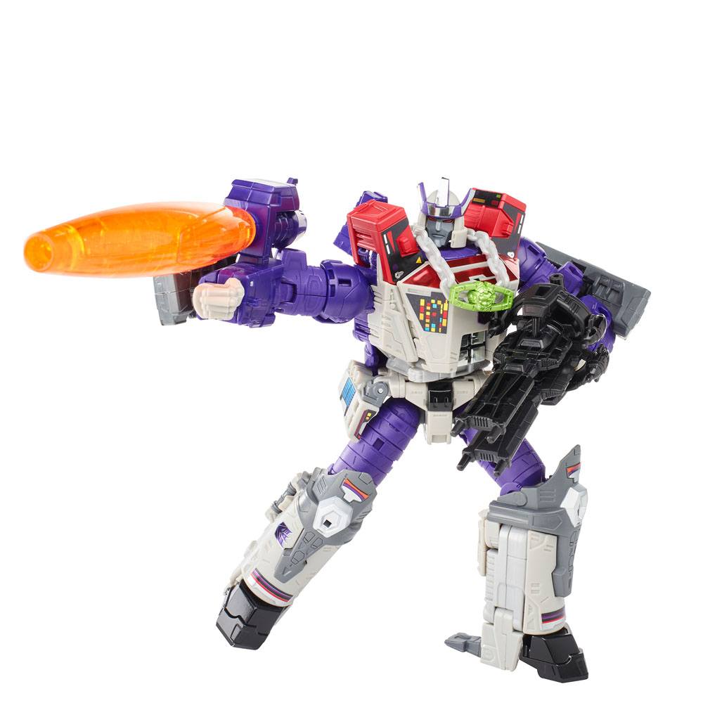 Action figures Transformers Generations War For Cybertron Trilogy Leader Class Action Figure 2021 Galvatron från Hasbro