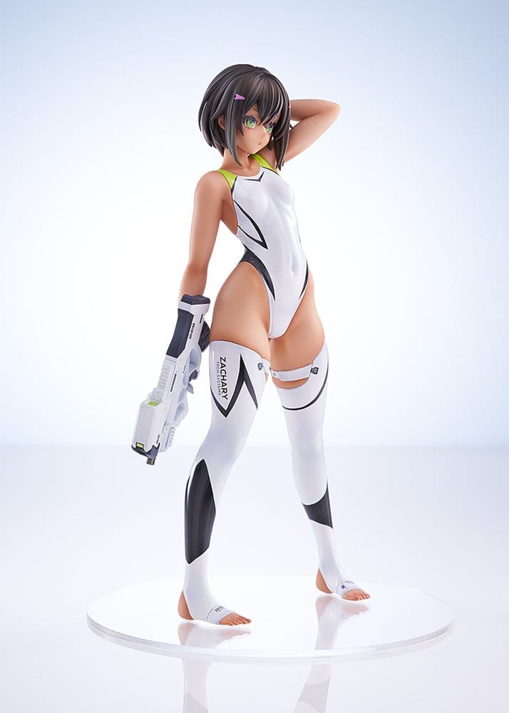 Arms Note PVC Figure 1/7 Buchou-chan of the Swimming Club White Swimsuit Ver. frÃ¥n Amakuni