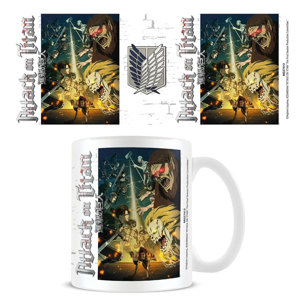 Attack on Titan Mug Special Ops Squad vs Titans frÃ¥n Pyramid International