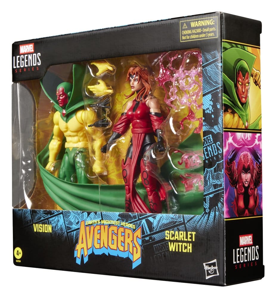 Avengers Marvel Legends Action Figure 2-Pack Vision & Scarlet Witch från Hasbro
