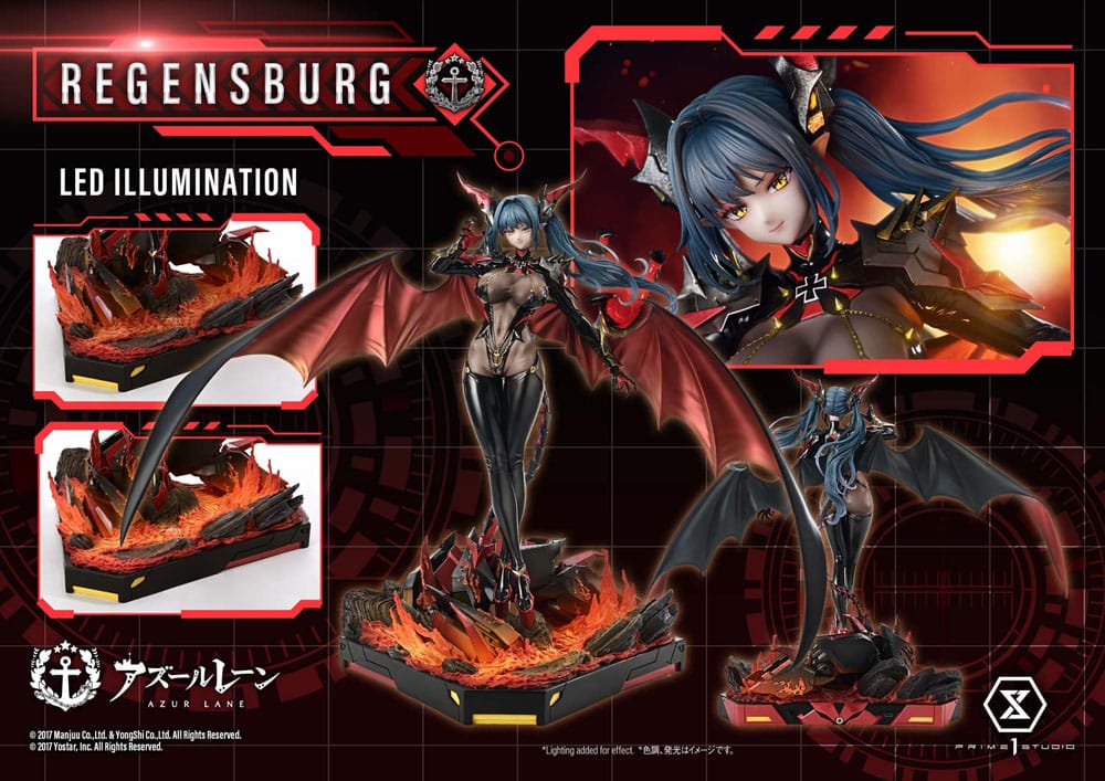 Azur Lane Concept Masterline Series Statue 1/6 Regensburg från Prime 1 Studio