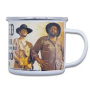 Bud Spencer & Terence Hill Enamel Mug Wanted frÃ¥n Blechwaren Fabrik Braunschweig
