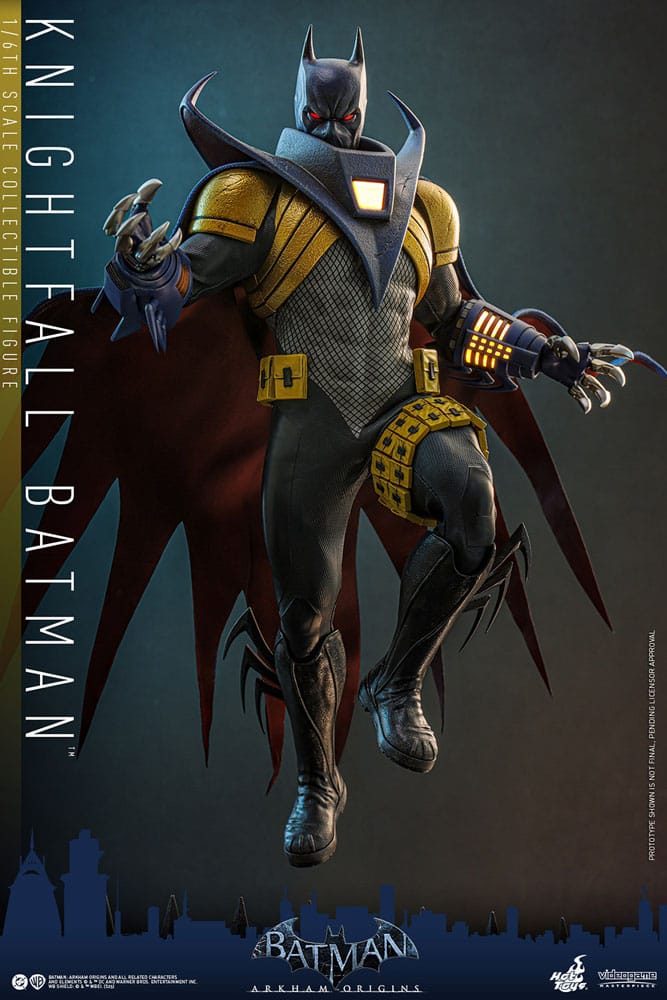 DC Comics Batman: Arkham Origins Videogame Masterpiece Action Figure 1/6 Knightfall Batman