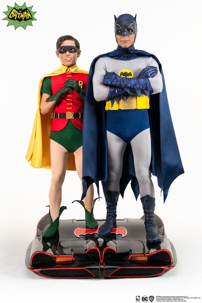 DC Comics Diorama Statue 1/4 Batman & Robin 1966 frÃ¥n Pure Arts