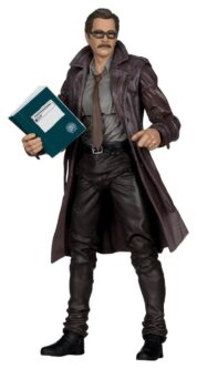 DC Multiverse Action Figure Commissioner James Gordon (The Dark Knight Trilogy) Deluxe Theatrical Edition frÃ¥n McFarlane Toys