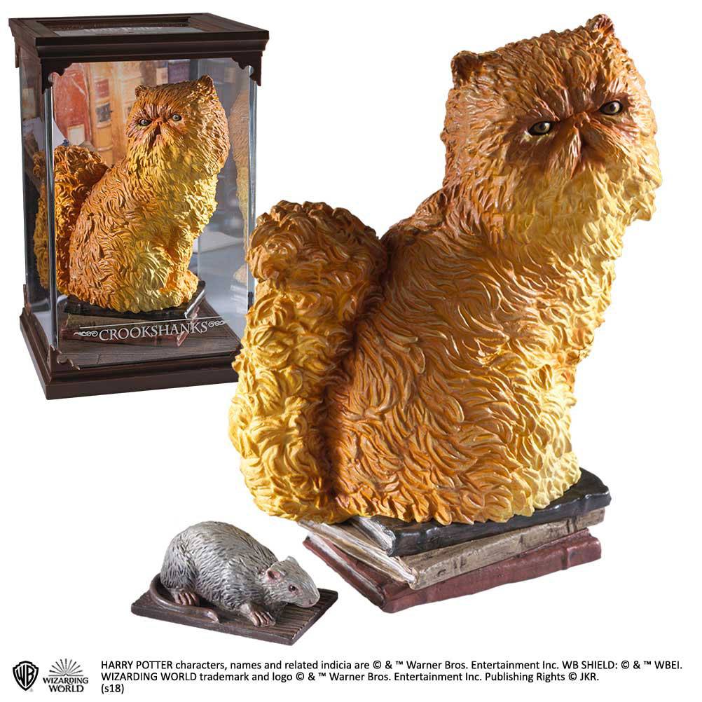 Harry Potter Magical Creatures Statue Crookshanks frÃ¥n Noble Collection