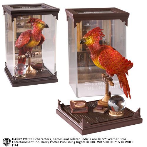 Harry Potter Magical Creatures Statue Fawkes frÃ¥n Noble Collection