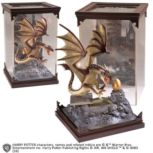 Harry Potter Magical Creatures Statue Hungarian Horntail frÃ¥n Noble Collection