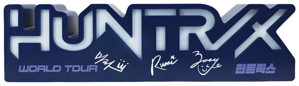 KPop Demon Hunters Lamp Huntr/x Logo frÃ¥n Blue Sky Studios