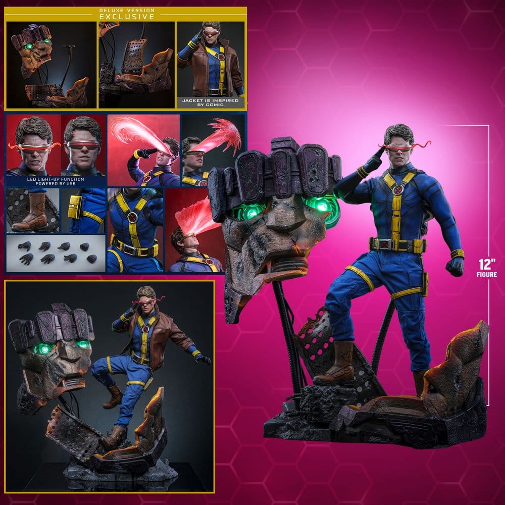 Marvel Avengers: Doomsday Movie Masterpiece Action Figure 1/6 Cyclops (Deluxe Version)