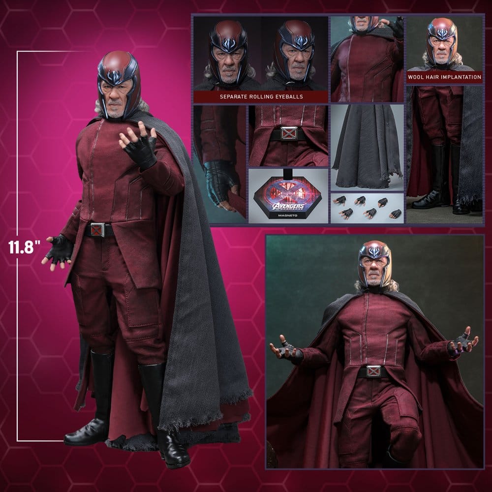Marvel Avengers: Doomsday Movie Masterpiece Action Figure 1/6 Magneto