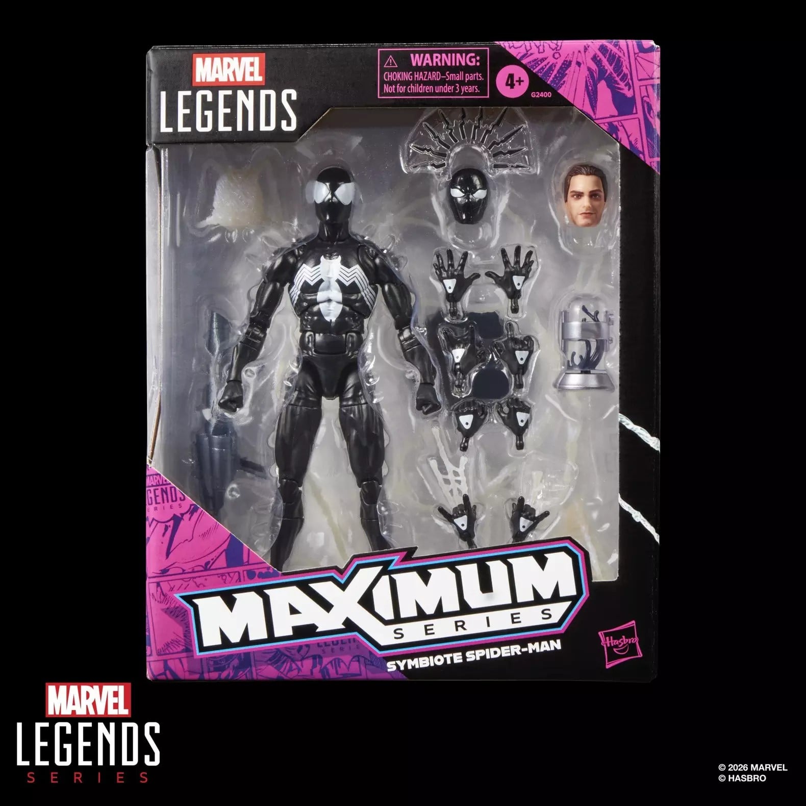 MARVEL - Symbiote Spider-Man - Figure Legends Maximum Series