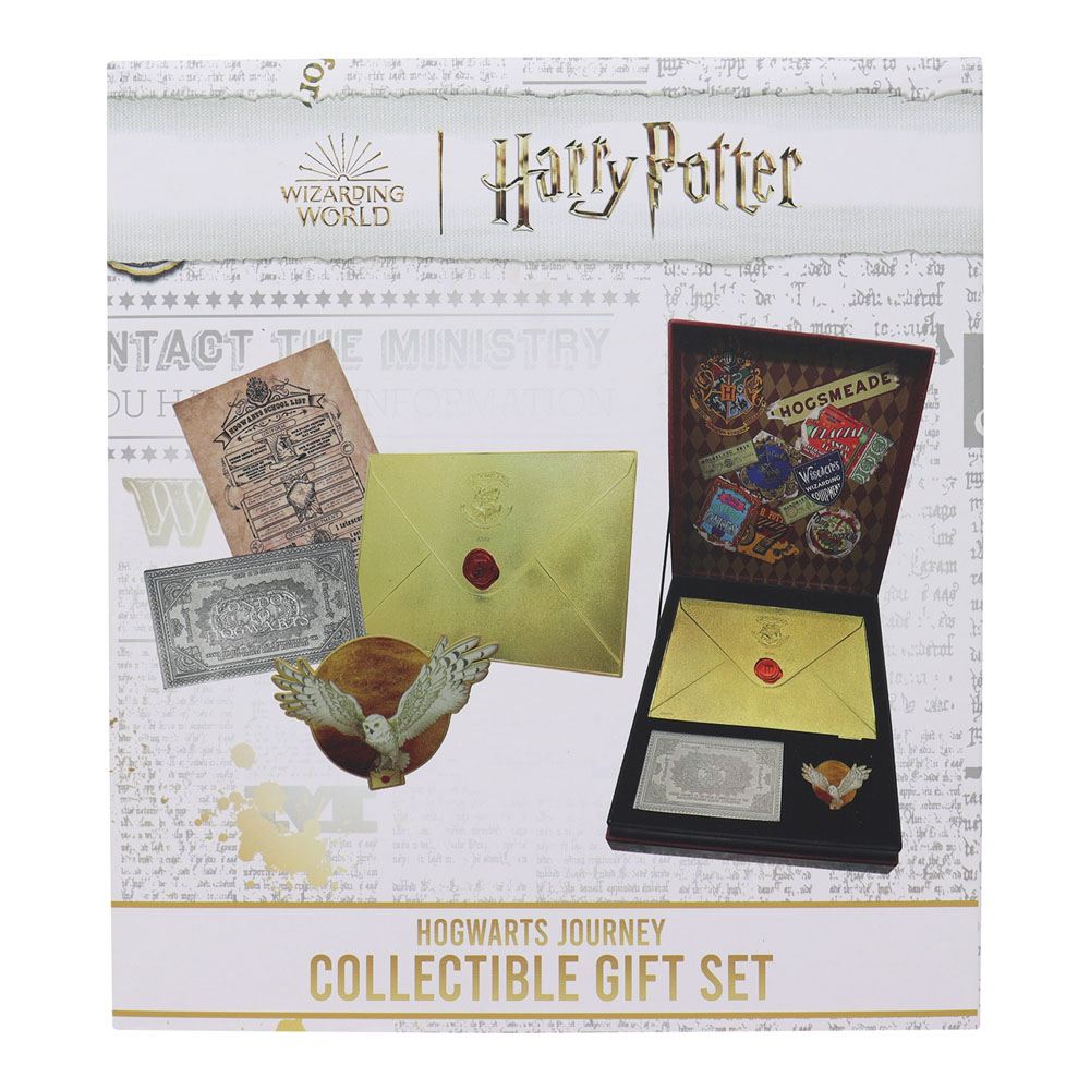 Pins & Brooches Harry Potter Collector Gift Box Harry Potter's Journey to Hogwarts Collection från FaNaTtik