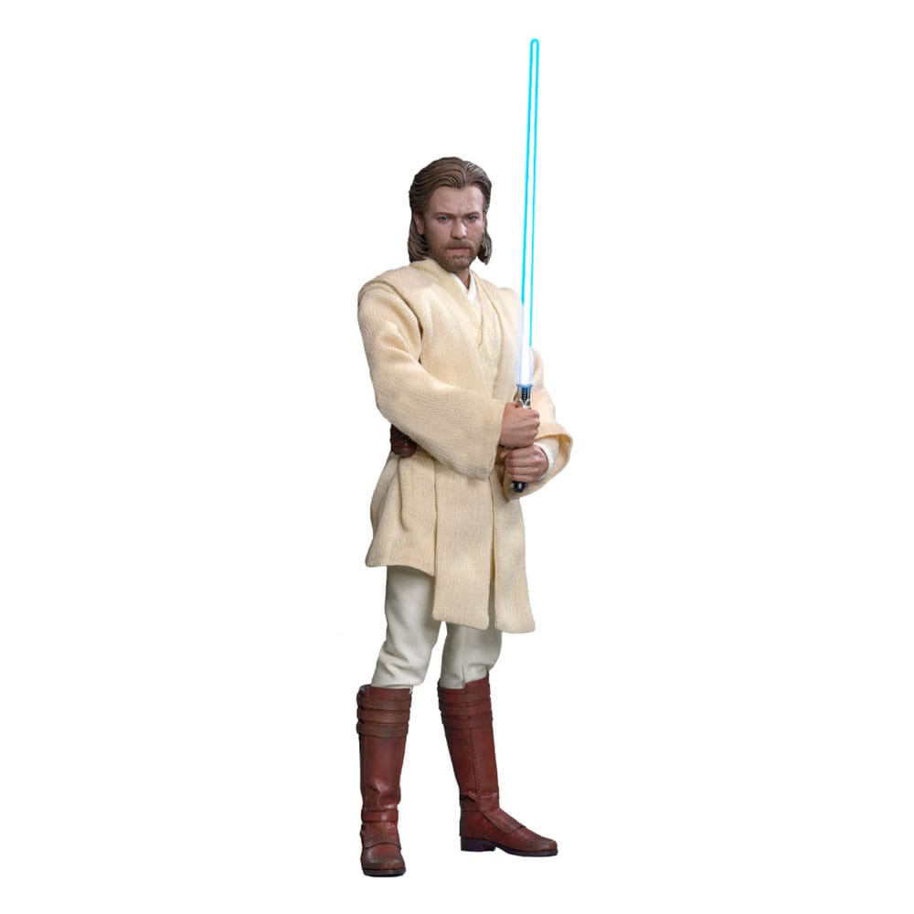 Star Wars: Episode II - Attack of the Clones Action Figure 1/6 Obi-Wan Kenobi frÃ¥n Hot Toys