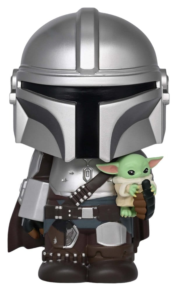 Star Wars Figural Bank Mandalorian and Grogu frÃ¥n Monogram Int.