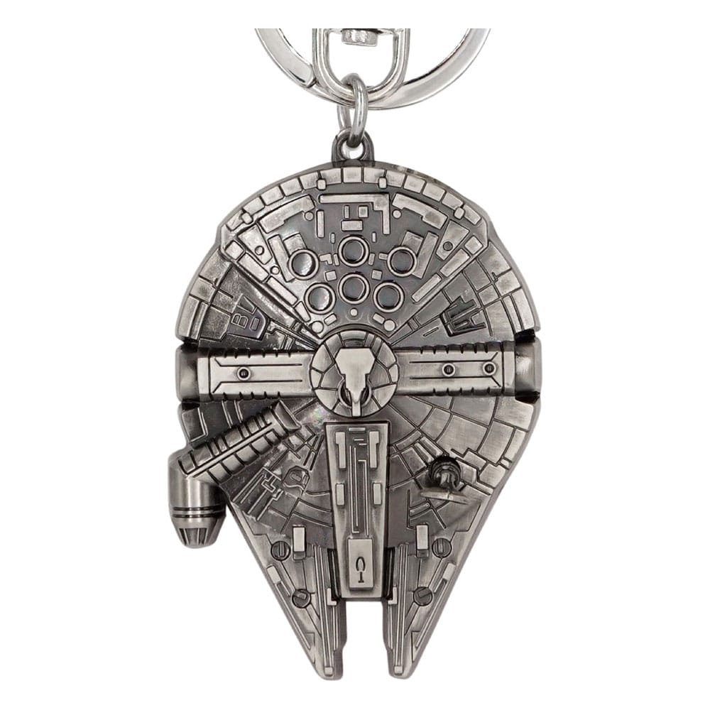 Star Wars Metal Keychain Millennium Falcon frÃ¥n Monogram Int.