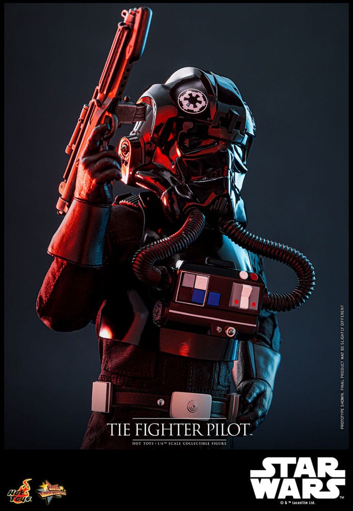 Star Wars Movie Masterpiece Action Figure 1/6 TIE fighter Pilot från Hot Toys