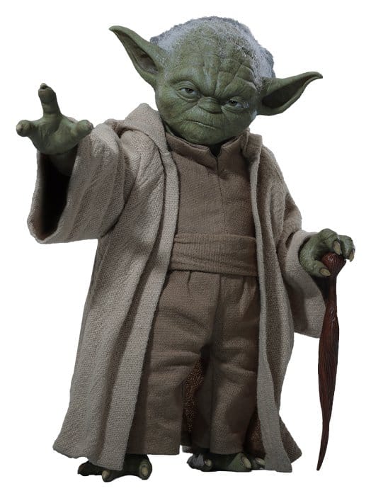 Star Wars: Revenge of the Sith Movie Masterpiece Action Figure 1/6 Yoda frÃ¥n Hot Toys
