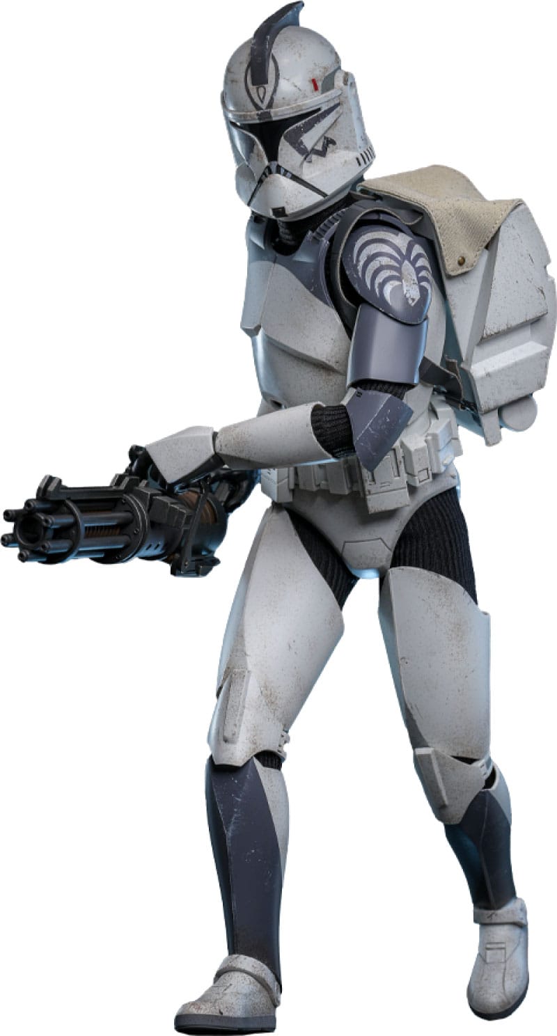 Star Wars The Clone Wars Action Figure 1/6 104th Battalion Wolfpack Clone Trooper Deluxe Version frÃ¥n Hot Toys