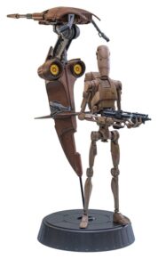 Star Wars: The Phantom Menace Movie Masterpiece Action Figure Set 1/6 Battle Droid & STAP från Hot Toys
