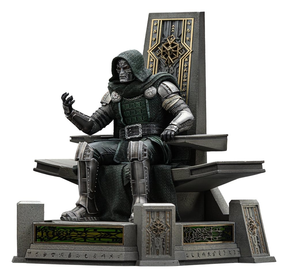 Statues Avengers: Doomsday Art Scale Statue 1/10 Doctor Doom on Throne från Iron Studios