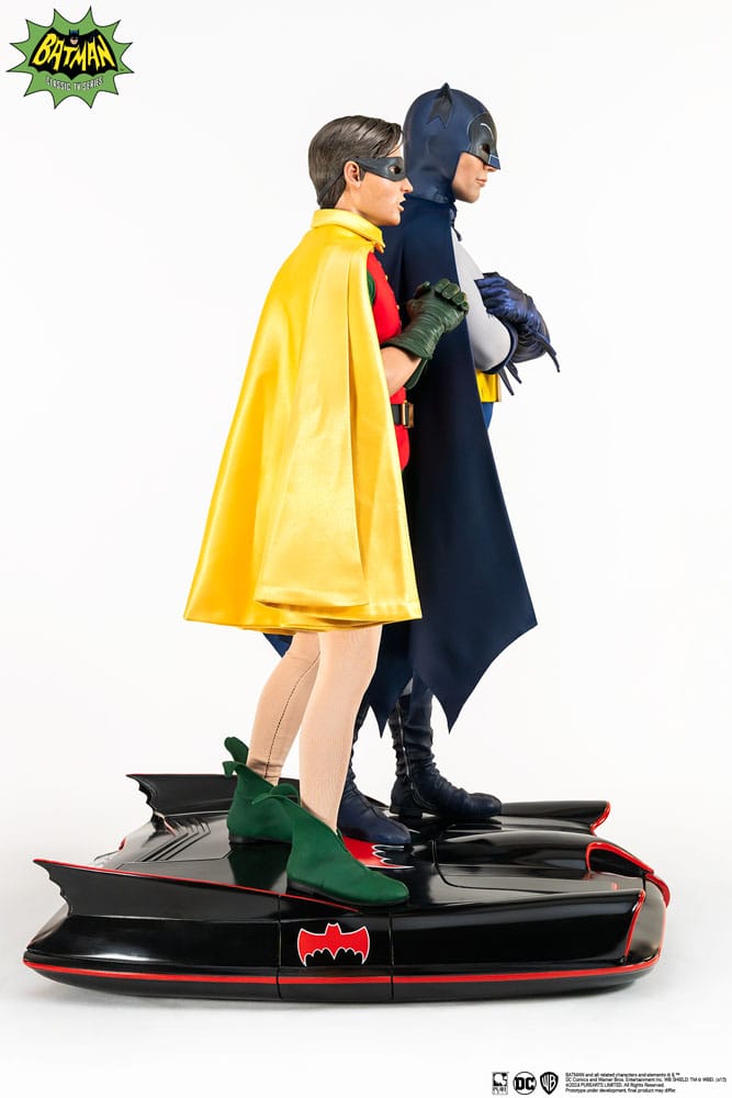 Statues DC Comics Diorama Statue 1/4 Batman & Robin 1966 från Pure Arts