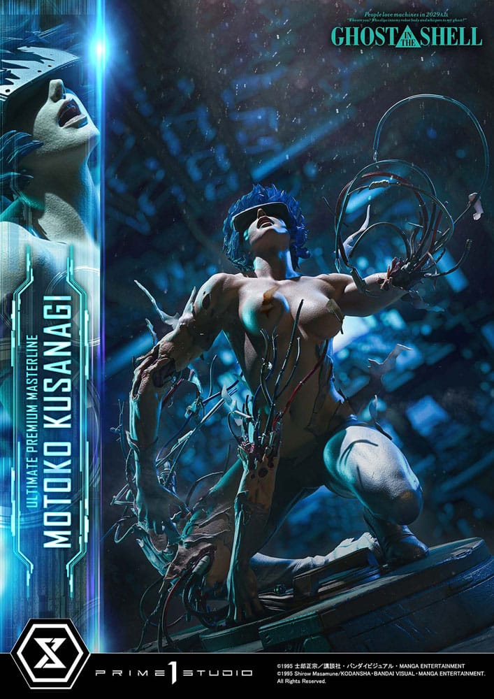 Statues Ghost in the Shell Ultimate Premium Masterline Series Statue 1/4 Motoko Kusanagi från Prime 1 Studio