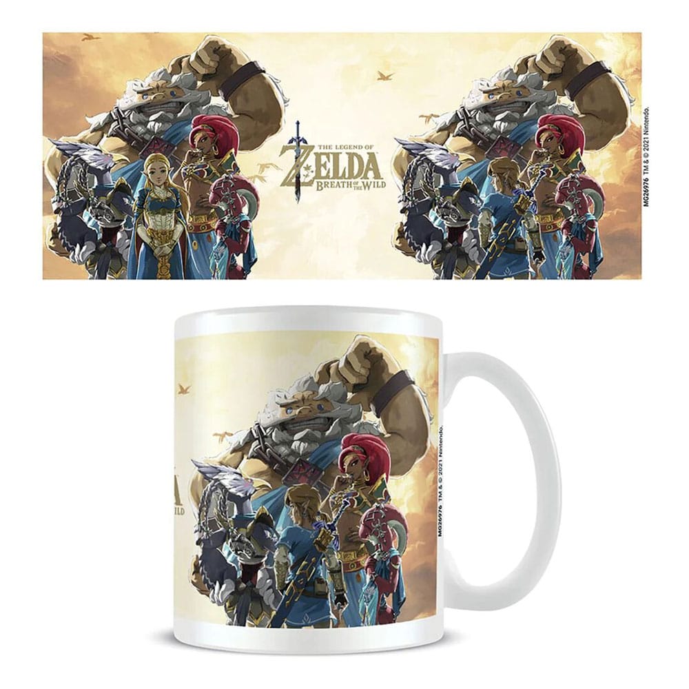 The Legend of Zelda Breath of the Wild Mug Champions Sunset frÃ¥n Pyramid International