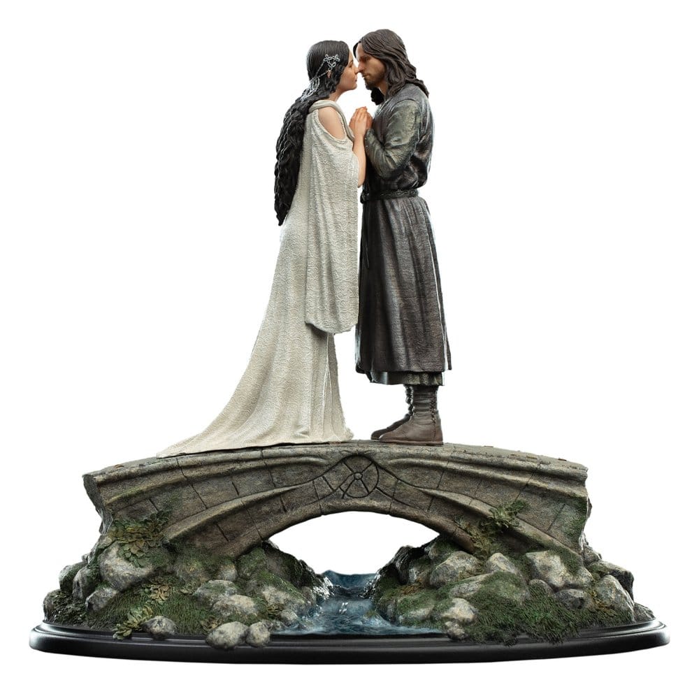 The Lord of the Rings Mini Statue Aragorn & Arwen frÃ¥n Weta Workshop